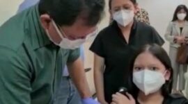 Vanessa yang menderita autoimun Sembuh Usai Dapat Vaksin Nusantara. (Dok. Dar Yoga)
