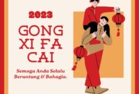 Selamat Tahun Baru Imlek 2023, semoga Anda selalu beruntung dan bahagia. Media online ini memberikan jasa Content Placement.  (Dok. Canva)