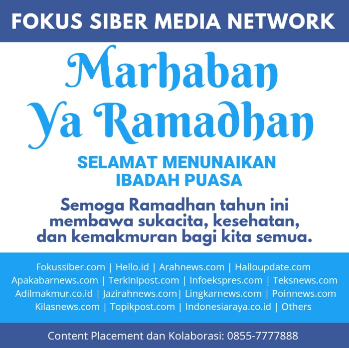 Hubungi FSMN (Fokus Siber Media Network) lewat WhatsApp Center: 0855-7777888, jika korporasi (Anda) ingin bersinergi dan berkolaborasi dengan media-media di sini. (Dok. Fokus Siber Media Network/Budipur)