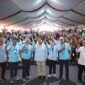 Capres nomor urut dua yang juga Ketua Dewan Induk Koperasi Unit Desa (Inkud) Prabowo Subianto acara seminar nasional koperasi Mitra Digital Sejahtera (MDS Coop) di Desa Cinangka, Purwakarta. (Dok. Tim Media Prabowo)