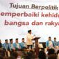 Capres nomor urut 2, Prabowo Subianto menghadiri acara 'Deklarasi Kaukus Generasi Muda Islam' di Balai Kartini, Jakarta. (Dok. Tim Media Prabowo-Gibran)