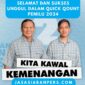 Pasangan Prabowo - Gibran unggul dalam berbagai hitungan quick qount Pemilu 2024. (Dok. Jasasiaranpers.com)
