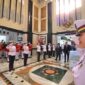 Menteri Pertahanan RI Prabowo Subianto menerima kunjungan Wakil Perdana Menteri yang sekaligus menjabat sebagai Menteri Pertahanan Australia, Richard Marles di kantor Kemhan RI,. (Dok. Tim Media Prabowo)