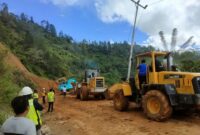 Tanah longsor di Kabupaten Luwu, Sulawesi Selatan. (Dok. BNPB)