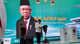 Wakil Presiden (Wapres) Ma'ruf Amin meresmikan 525 Balai Latihan Kerja (BLK) Komunitas di Banten, Jawa Barat (Doc.BNSP)