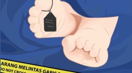 Ilustrasi Jasad Bayi. (Dok. Haiupdate.com/@M Rifai Azhari)