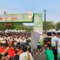 NFA Fun Run 2024 dalam acara Festival Pangan Nusantara yang digelar di Gelora Bung Karno, Minggu (28/7/2024). (Dok. Tim Komunikasi Bapanas)
