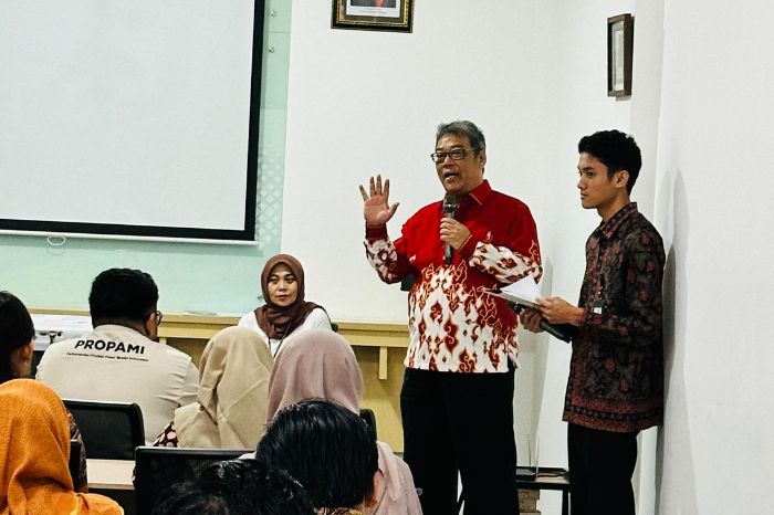 Foto : Pelantikan DPW PROPAMI Jambi Raya Masa Bakti 2024-2027 dan PPL Bagi Pemegang Izin Perseorangan WPPE di Gedung Bursa Efek Indonesia - Jambi (5/7/24). . (Doc.Ist)