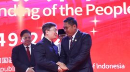 Wakil Menteri Pertanian (Wamentan) Sudaryono saat menghadiri undangan dalam acara National Day Reception of the Chinese Embassy in Indonesia di Jakarta. (Dok. Kementan)