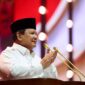 Acara peringatan HUT ke-17 Partai Gerindra yang digelar di Sentul International Convention Center (SICC), Sentul, Bogor. (Facebook.com @Prabowo Subianto)