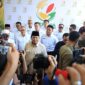 Presiden Prabowo Subianto melakukan kunjungan kerja di Provinsi Sumatera Selatan (Sumsel) yang didampingi oleh Menteri Pertanian Andi Amran Sulaiman. (Dok. Biro Pers, Media, dan Informasi Sekretariat Presiden)