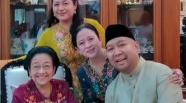Didit Prabowo berkunjung di kediaman Presiden ke-5 RI Megawati Soekarnoputri di Jakarta. (Instagram.com @puanmaharaniri)