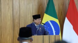 Pertemuan bilateral Presiden Indonesia Prabowo Subianto dengan Presiden Brasil Luiz Inácio Lula da Silva. (Dok. Tim Media Prabowo)