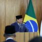 Pertemuan bilateral Presiden Indonesia Prabowo Subianto dengan Presiden Brasil Luiz Inácio Lula da Silva. (Dok. Tim Media Prabowo)